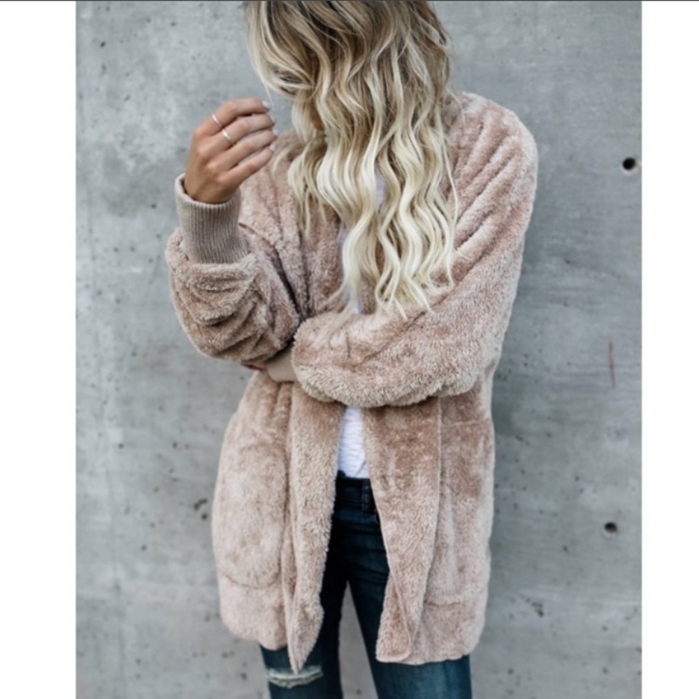 LAST ONE❗️SOFT COZY Hooded Jacket - Medium - Picture 5 of 7